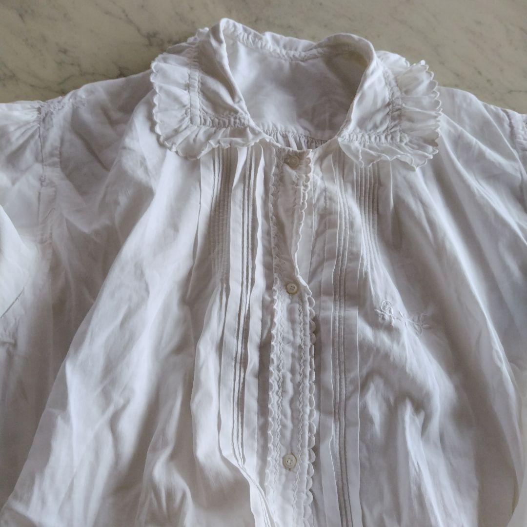 フランスアンティーク　ナイトドレス