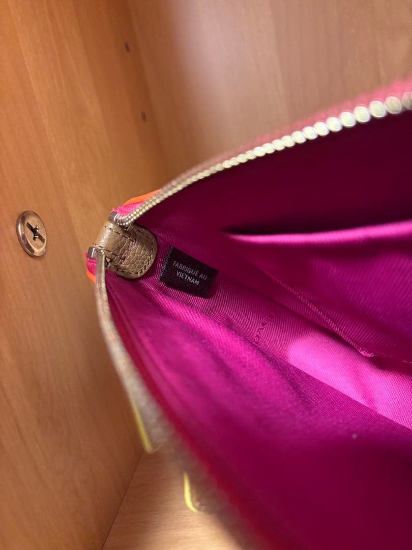 COACH ベージュ ピンク ショルダーバッグ、ハンドバッグ