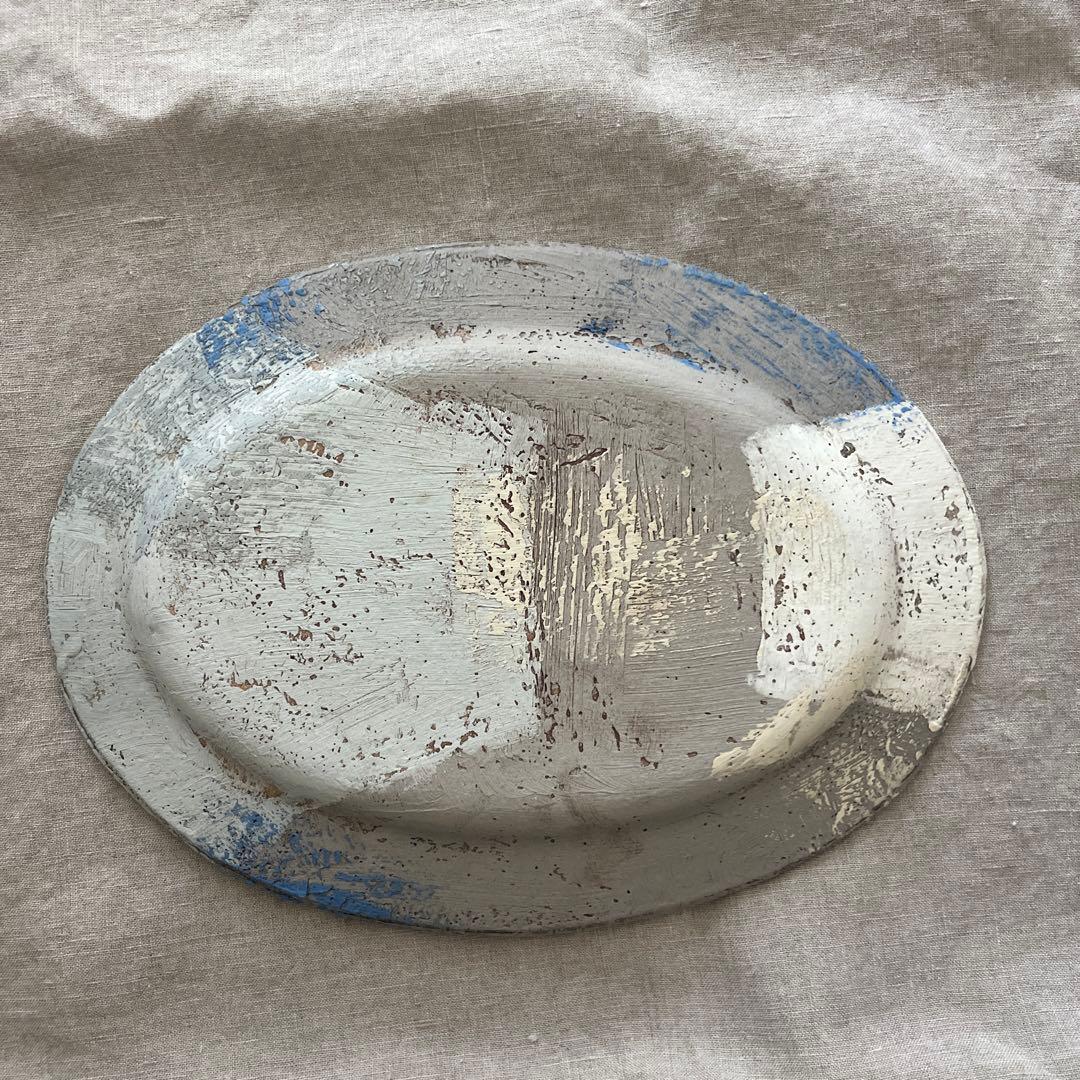 未使用 東恩納美架 大皿　オーバルプレート 2枚セット 水通しのみ