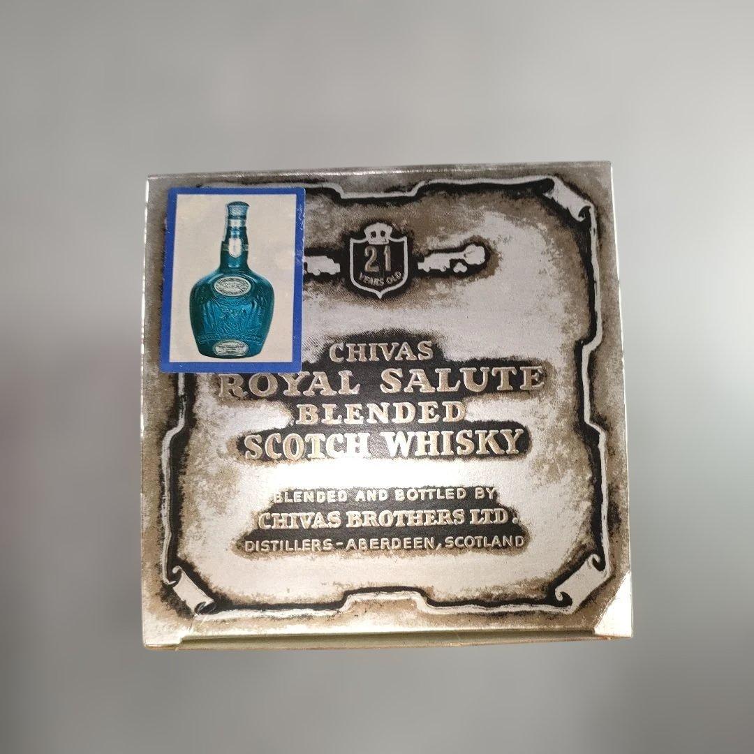 A1340-2/ロイヤルサルート21年/青陶器ボトル/スコッチウイスキー/