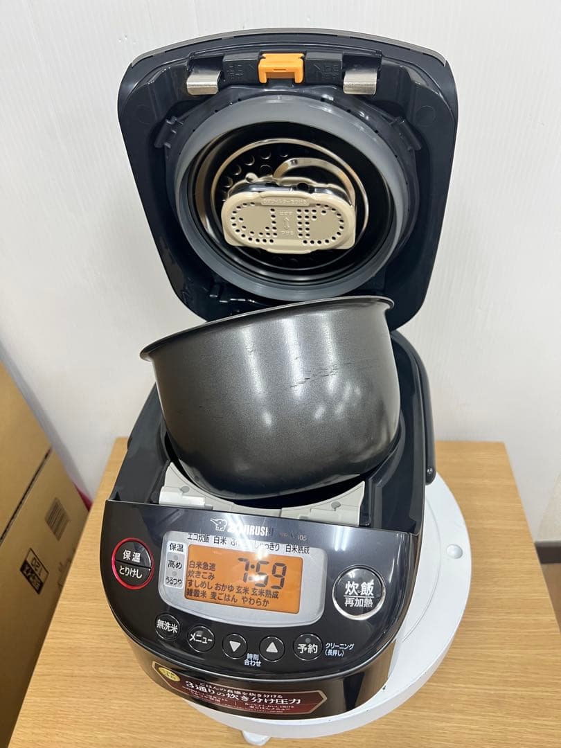 象印 IH炊飯器 NP-RN05｜3合｜ブラック｜動作確認済み 2024年製