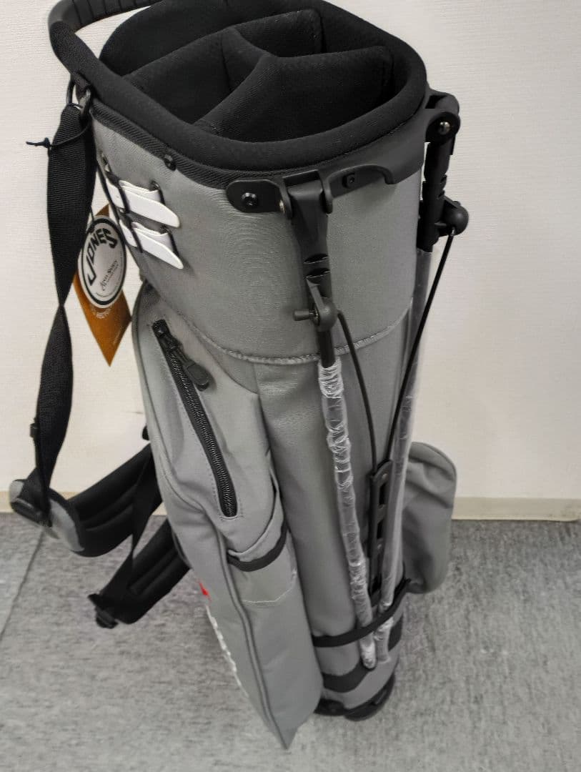新品 Jones ジョーンズ ピレッティコラボ キャディバッグ グレー