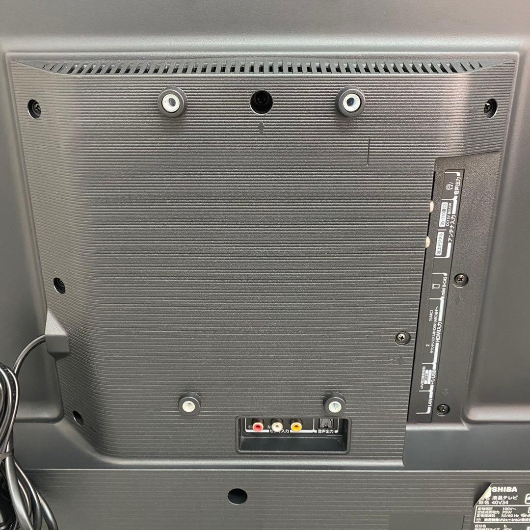 東芝 液晶テレビ REGZA 40V34 40V型 2023年製