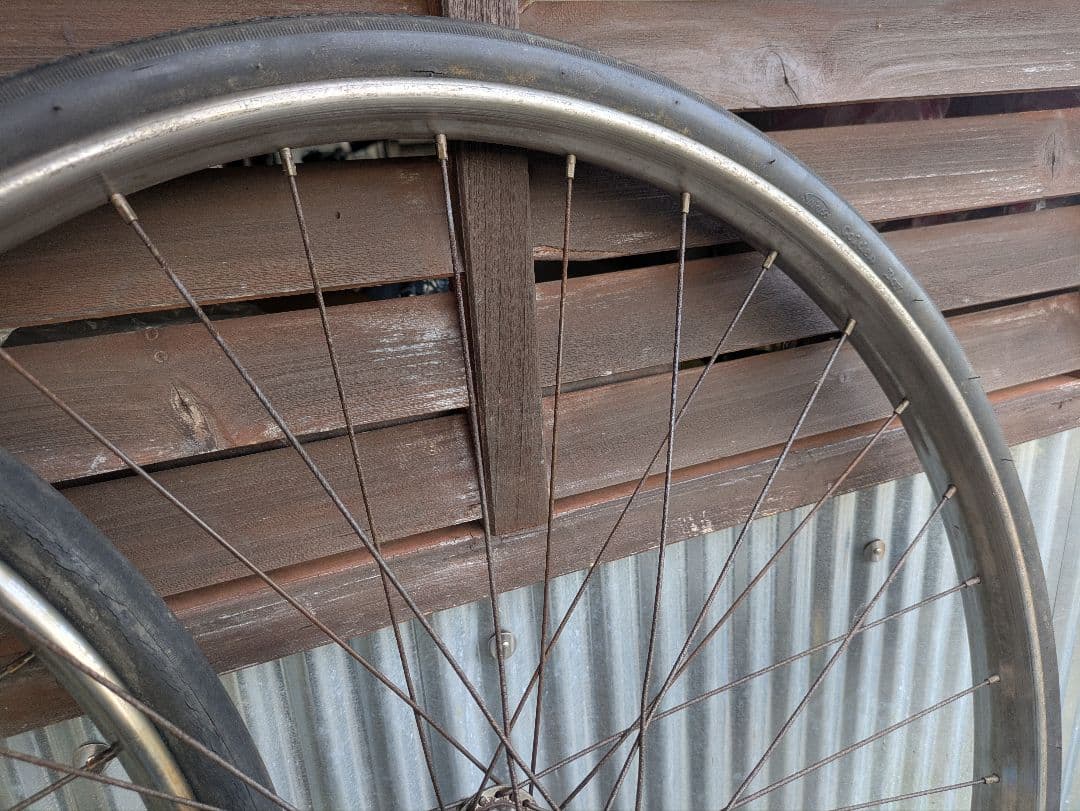 アラヤ BEホイール 実用車 前後セット 昭和 レトロ 自転車