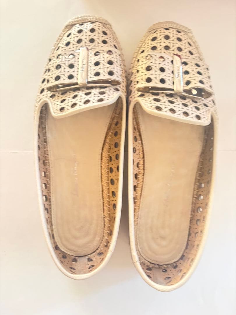 Salvatore Ferragamo フラット パンプス スリッポン　25cm