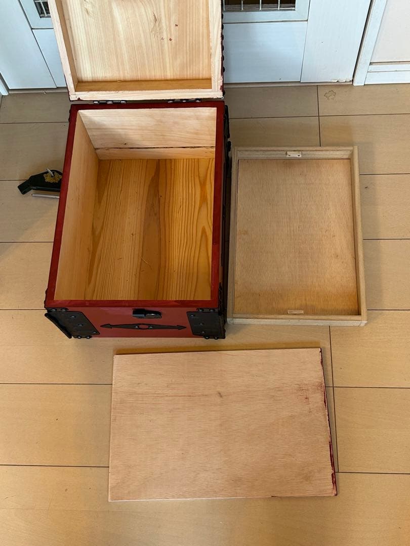 銭箱　カラクリBOX 鍵付き