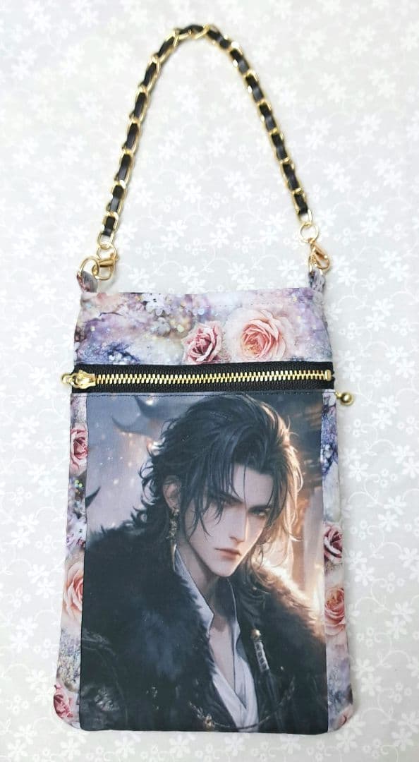 みい⑧ショルダーバッグ、スマホポーチ、ブックカバー、フラットポーチ