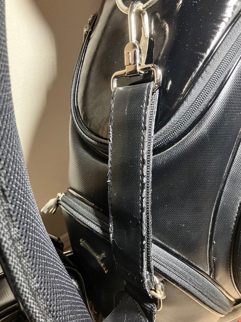 Puma キャディバッグ ブラック/レッド