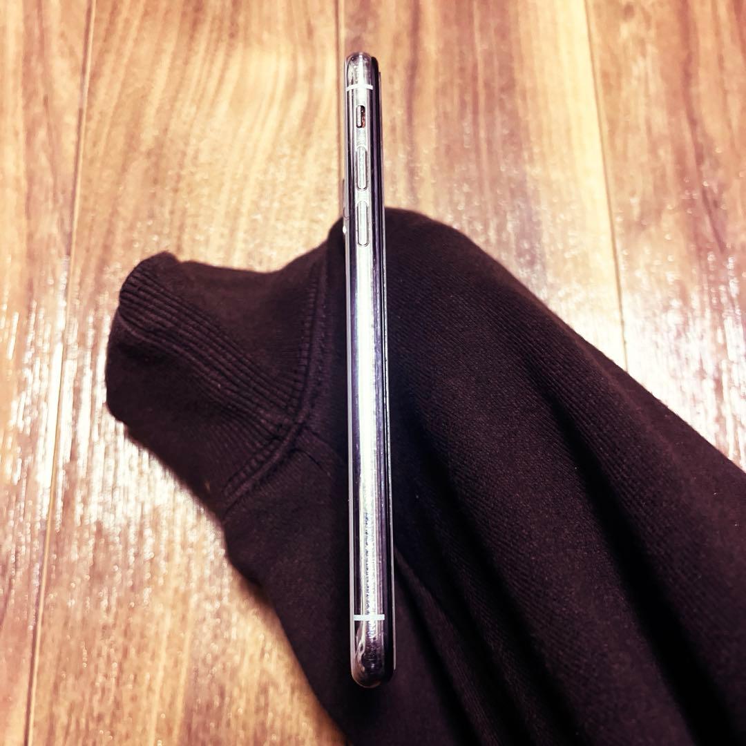 【美品】Apple iPhone X シルバー 256gb simフリー