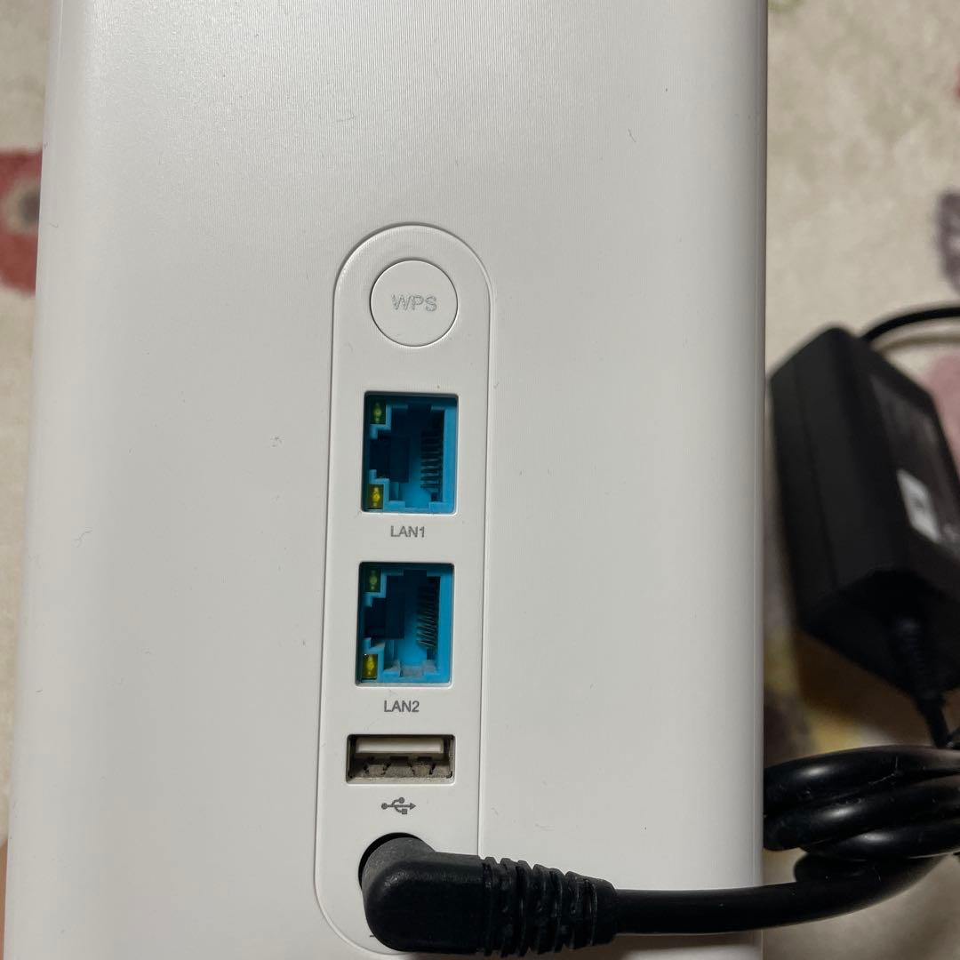 SoftBank ホワイトルーター 2LANポート WPS機能