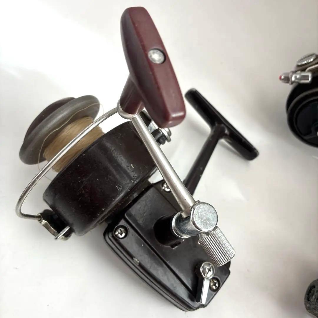【まとめ】スピニングリール 7点 動作品 故障 部品欠損品 混じり