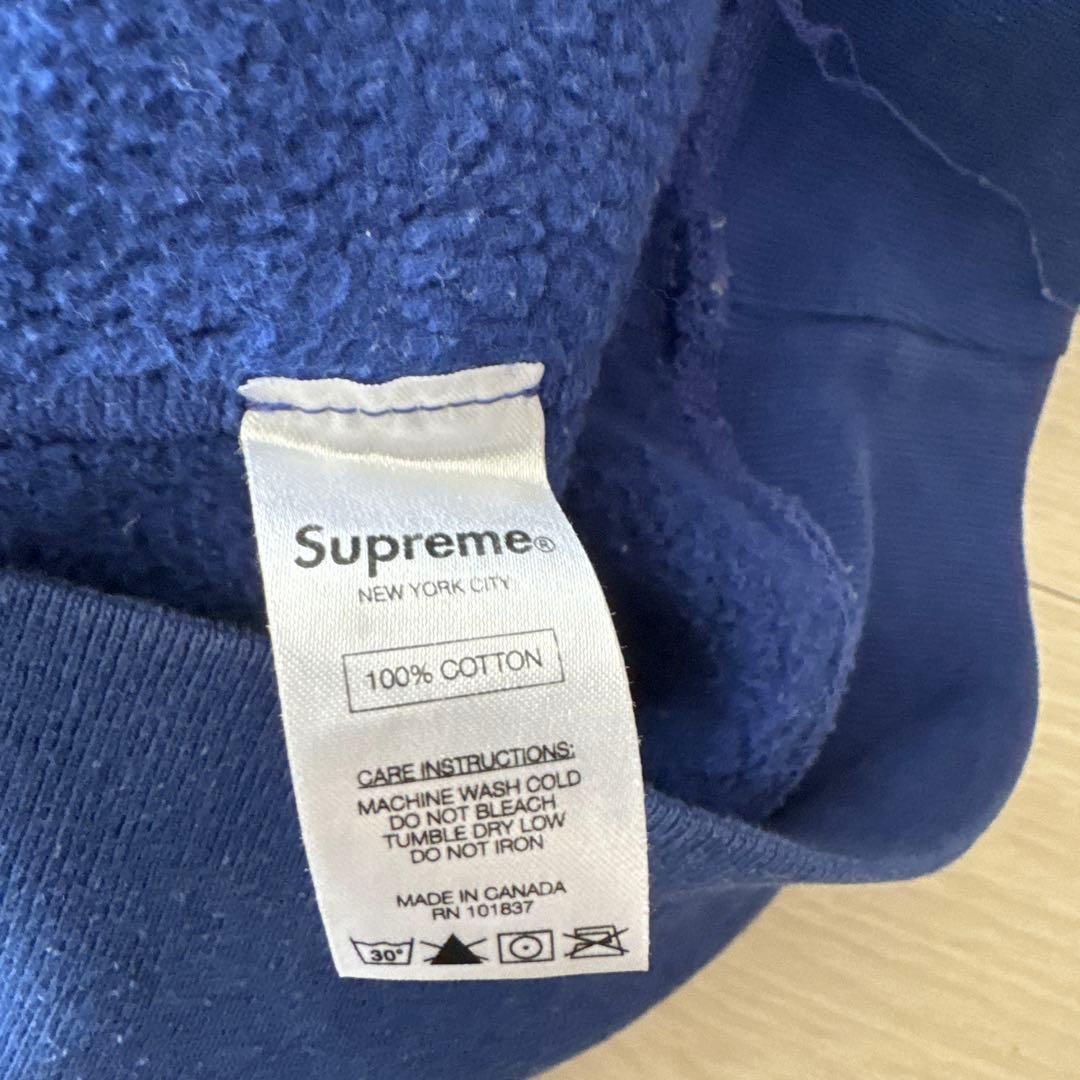 Supreme ネイビー スウェット トレーナー