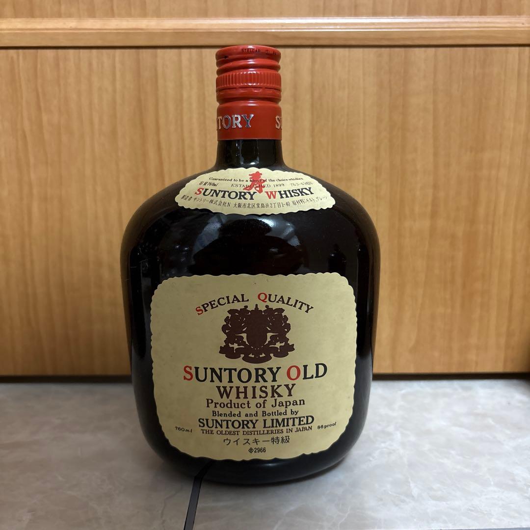 【未開栓】　サントリー　オールド　ウイスキー　特級　760ml 5本セット