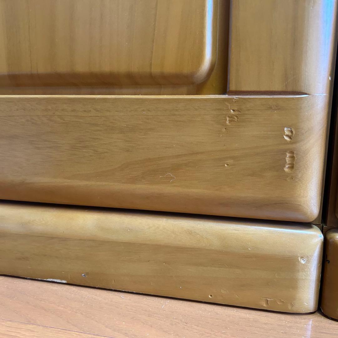 【美品】衣装ダンス クローゼット 木製タンス おしゃれ