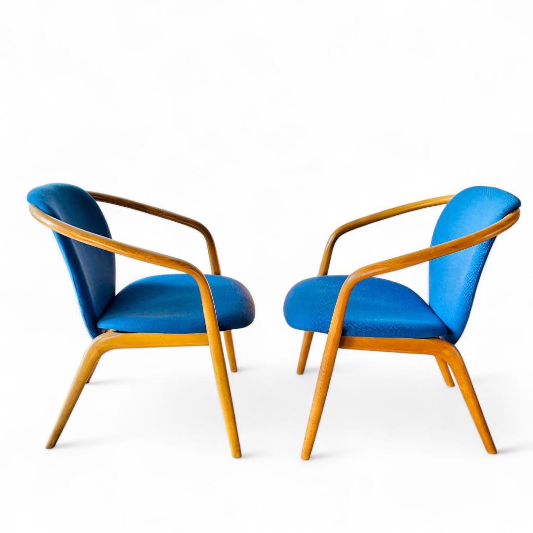 【廃盤・メンテ済】飛騨産業 キツツキ マッターホルン アームチェア｜張替済