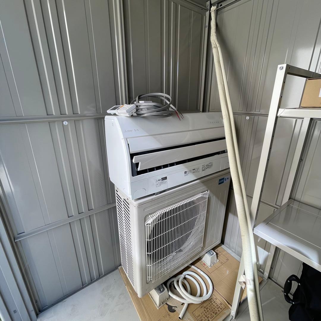 三菱　霧ヶ峰　MSZ-ZW エアコン　室外機　20畳用　ルームエアコン