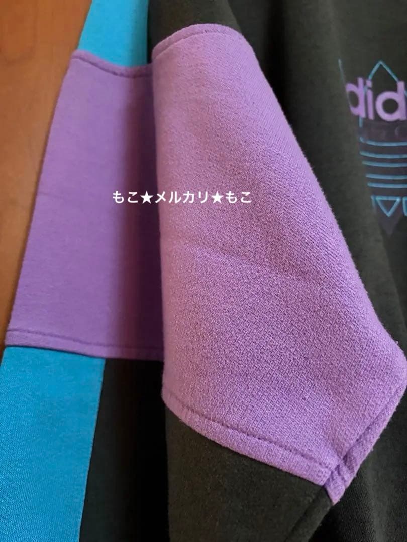 80〜90s adidas アディダス　マルチカラー　スウェット