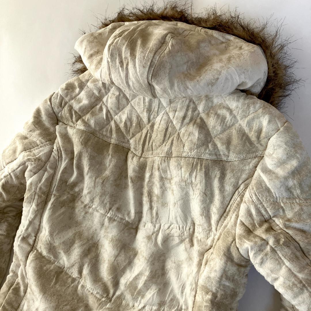 y2k ネオグランジ in the attic ファー ジャケット 中綿 パンク