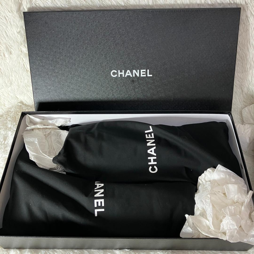 CHANEL シャネル ターンロック ココマーク ロングブーツ G31202