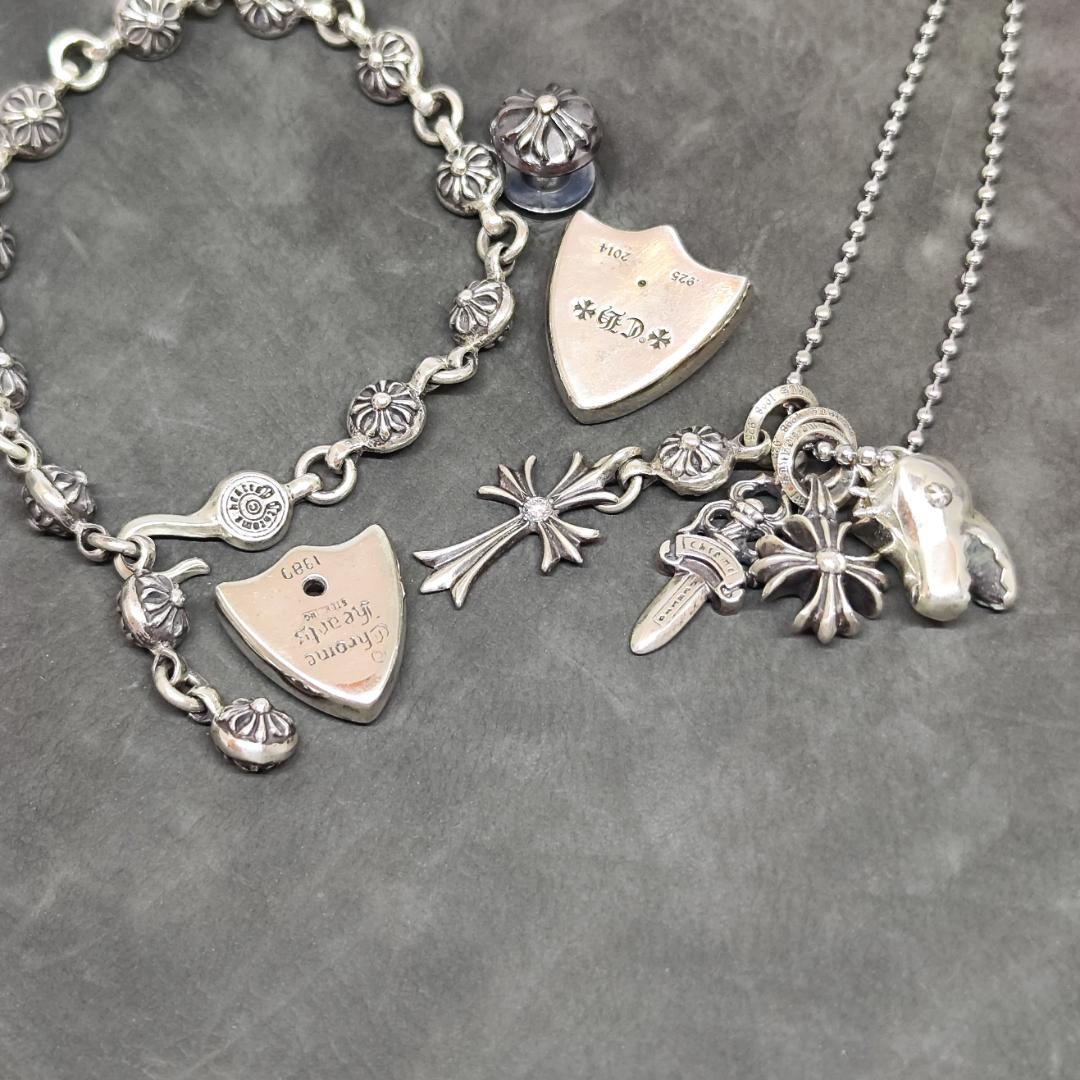 CHROME HEARTS DINO HEAD ディノヘッド ネックレストップ