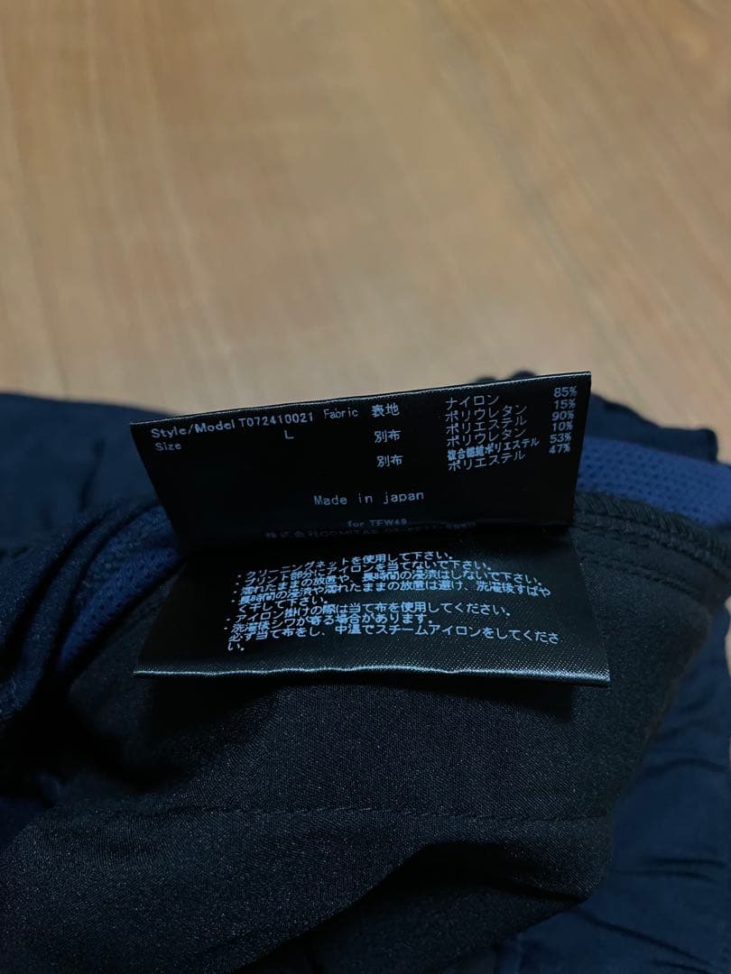 未使用　tfw49 ハイブリッドパンツ L ネイビー　ゴルフ
