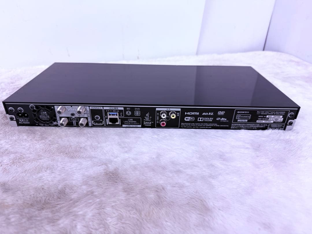 すぐに視聴可能セット♪SONY BDZ-ZW1000 1TBブルーレイレコーダー