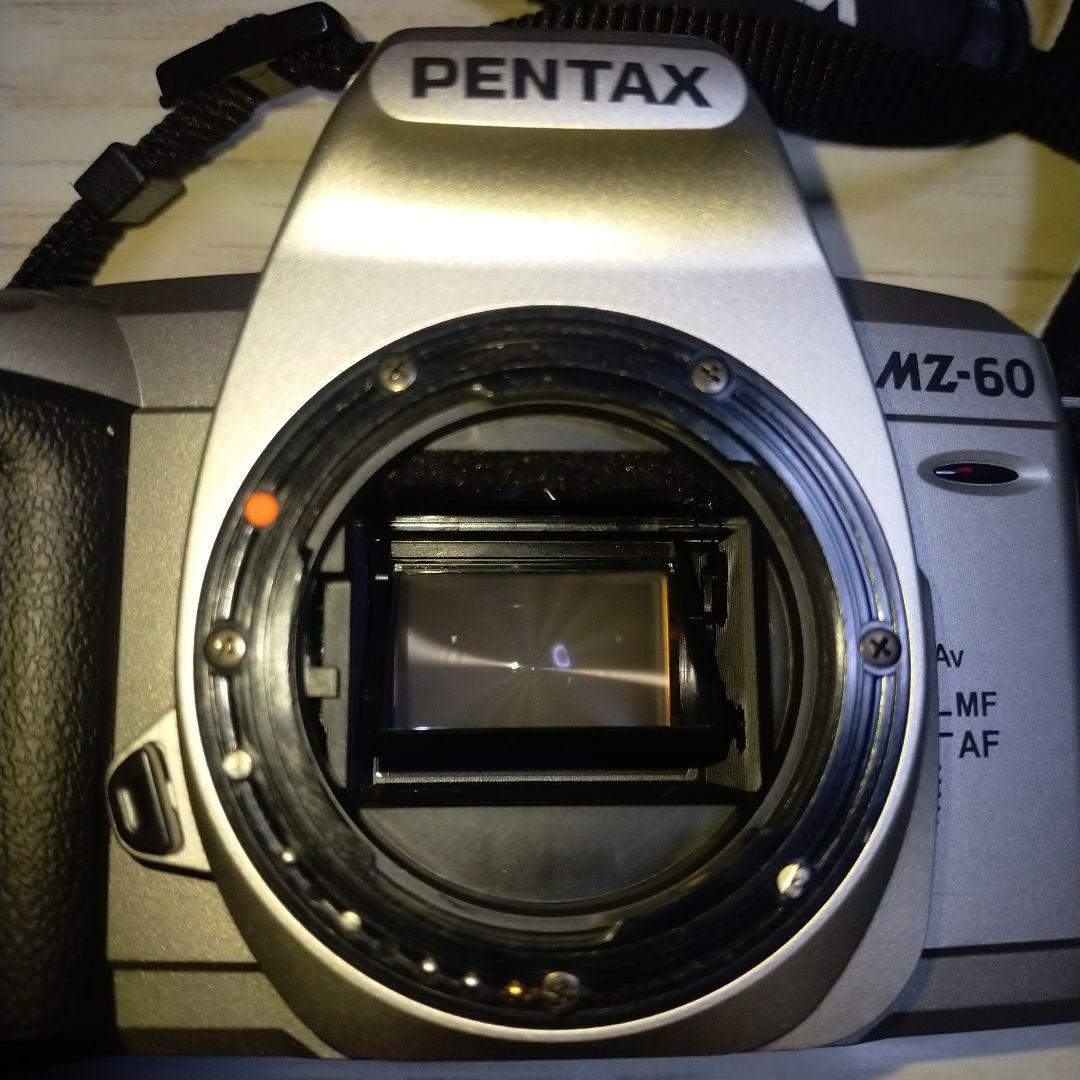 [SA-1]PENTAX　MZ-60 本体+2本(内1本は中レンズにチリカビ有)