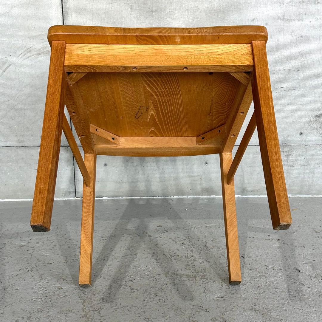 ★杉本家具★ ホワイトオーク無垢 ダイニングチェア｜オイル塗装 高級家具 ①