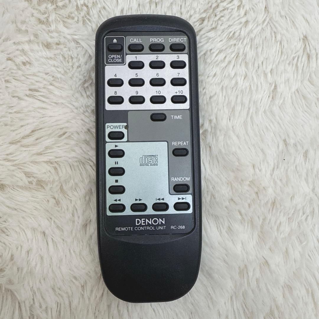 動作品 DENON DCD-7.5L デノン リモコン付き CDプレイヤー