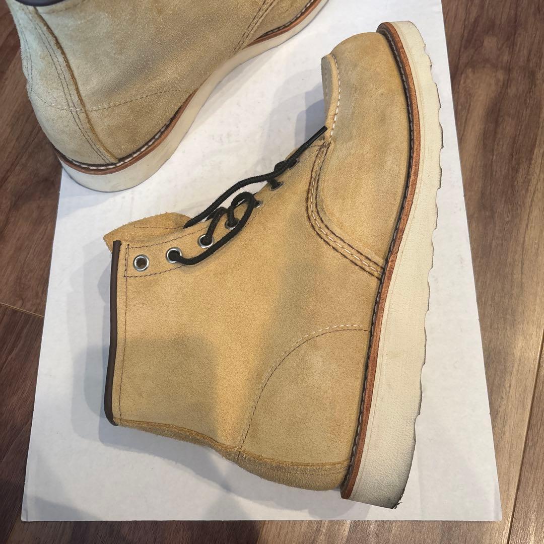 レッドウィング　8833 9.5Dベージュスエード