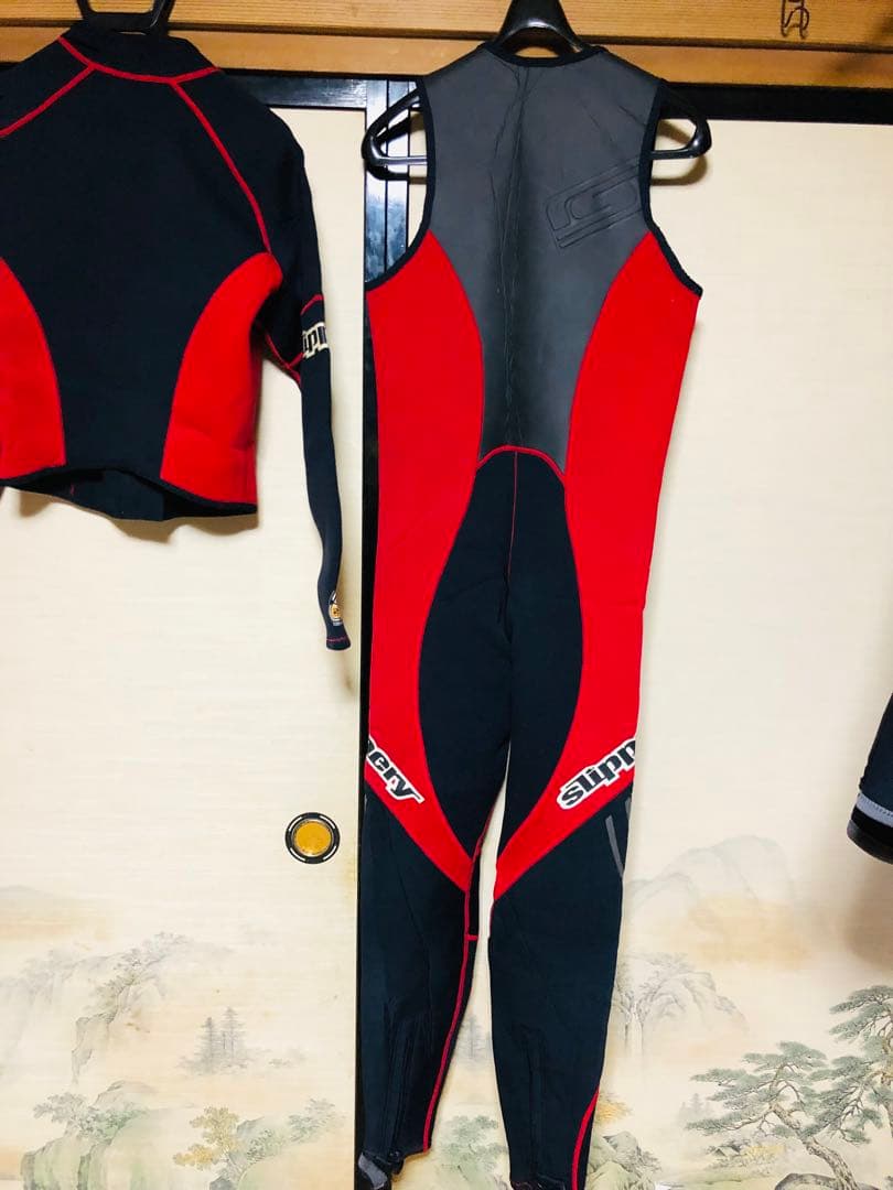 slippery ウェットスーツ　セミドライ　XS