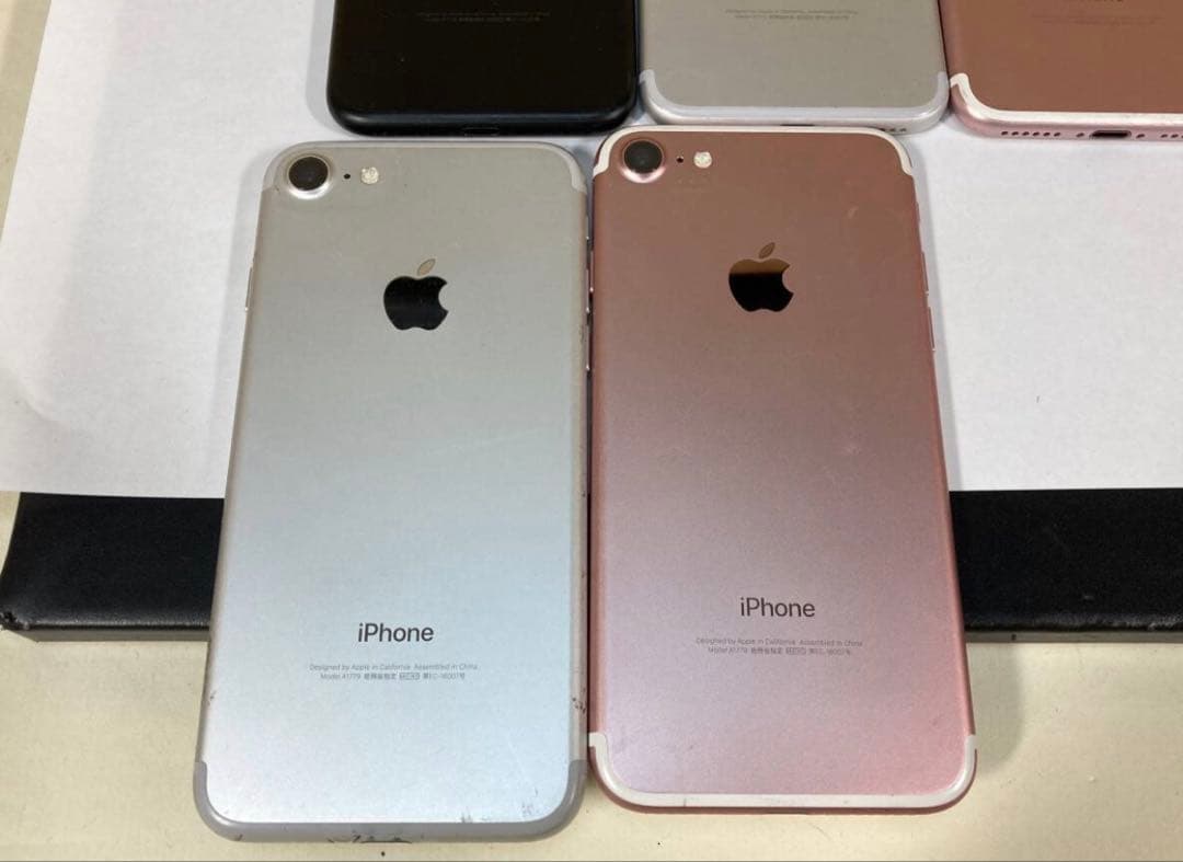 iphone7　5台　ジャンク　アクティベーションロックOFF　初期化済み