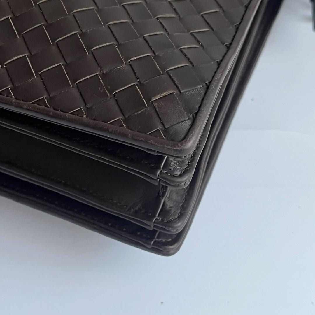 未使用級✨　BOTTGAVENETA イントレチャート ビジネスバッグ　レザー