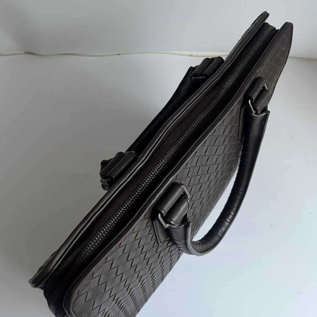 未使用級✨　BOTTGAVENETA イントレチャート ビジネスバッグ　レザー
