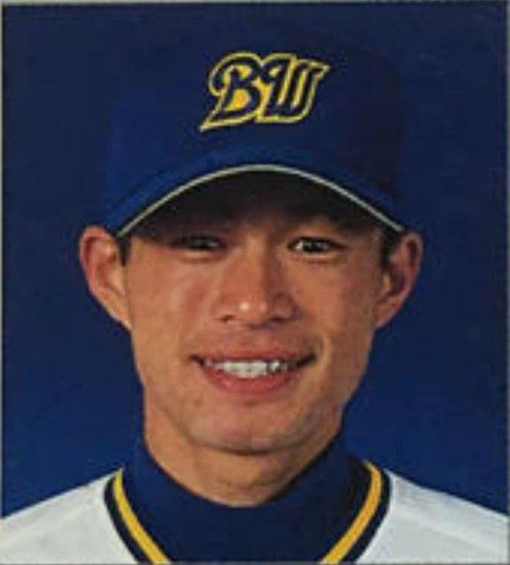 【実使用】オリックス　ブルーウェーブ　吉田　キャップ　帽子　ミズノプロ　57㌢