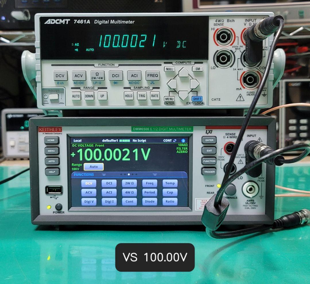 ADCMT 7461A 6.5桁 DIGITAL MULTIMETER 動作良好
