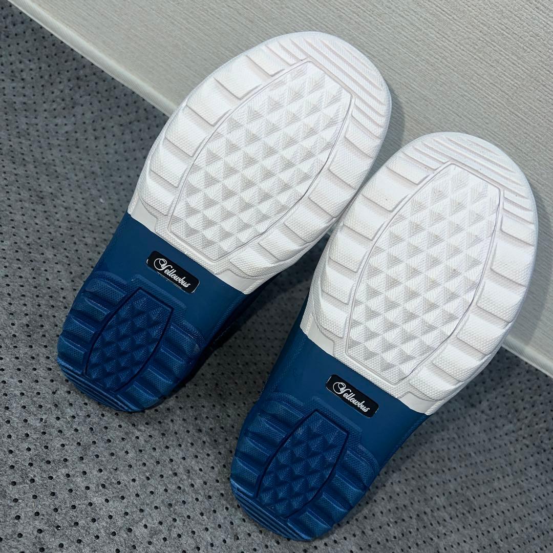 新品未使用 男女兼用 25cm YELLOW BUS ダイヤルブーツ