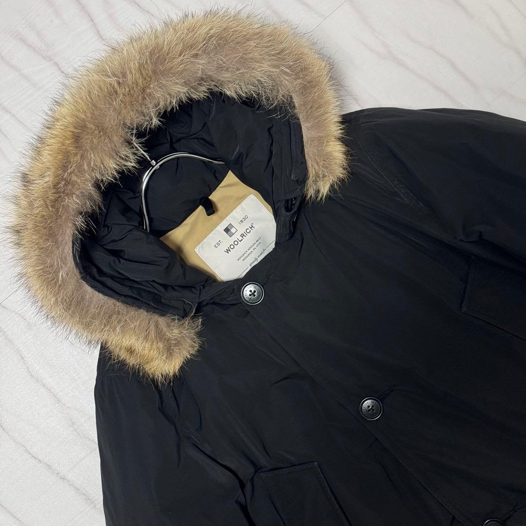 別注✨ウールリッチxトゥモローランド アークティックパーカー 2wayダウン 黒