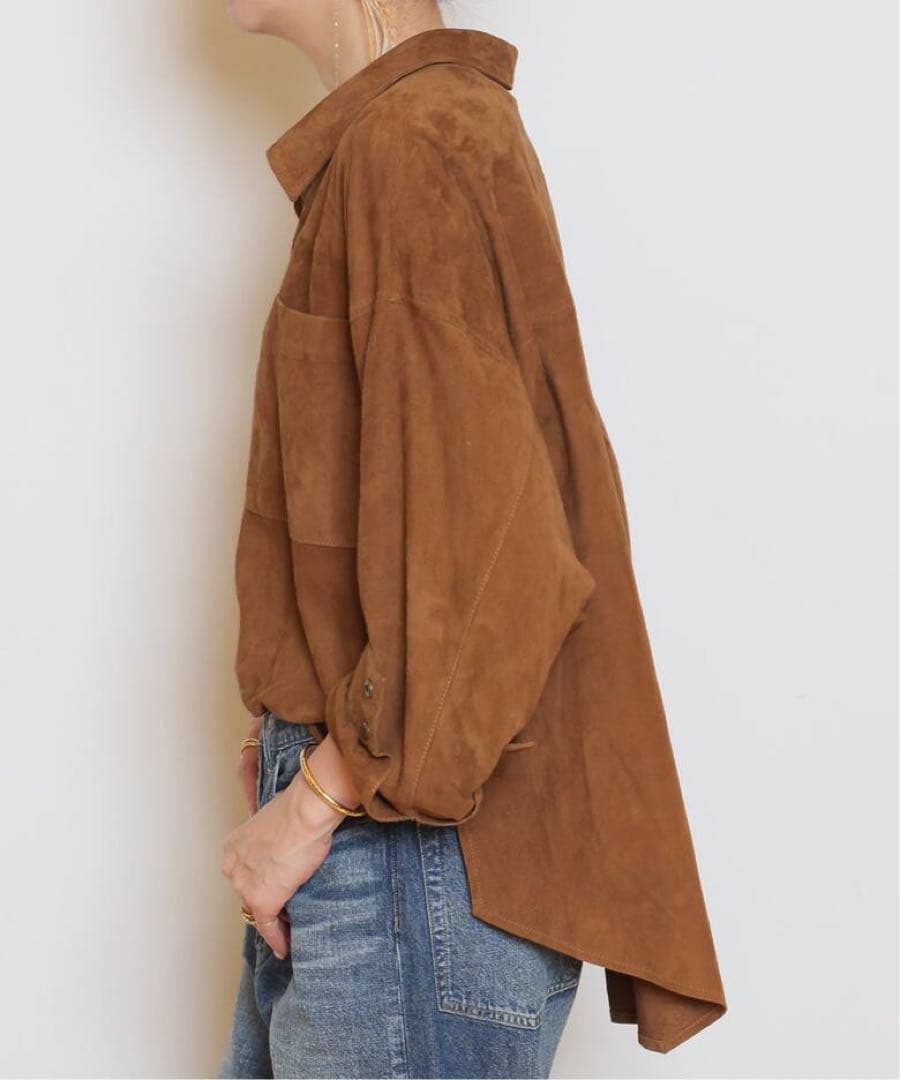 OneTeaSpoon/ワンティースプーンSUEDE DARIAシャツジャケット
