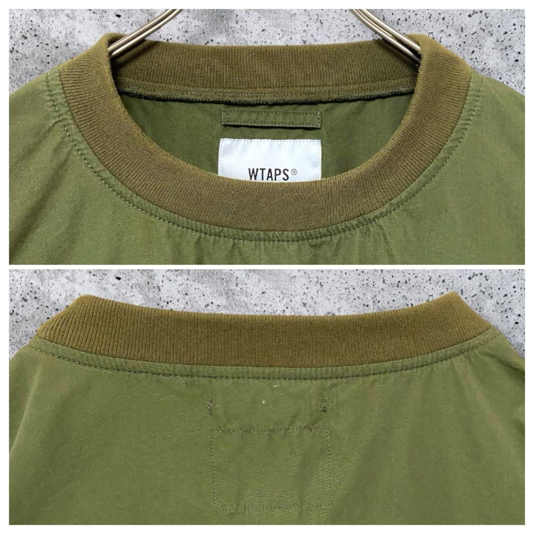 【入手困難モデル】 WTAPS SMOCK オリーブ X02 背面刺繍 XL相当