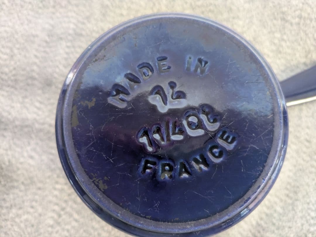 staub スープポット　グランブルー　14センチ