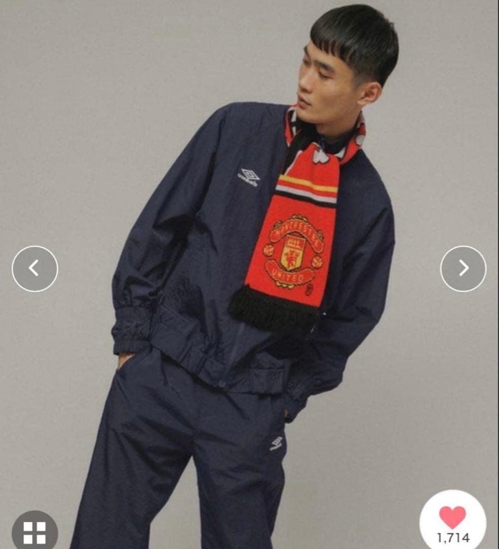 アンブロ×BELPER×M TO Rトラックジャケット　上下セットアップ