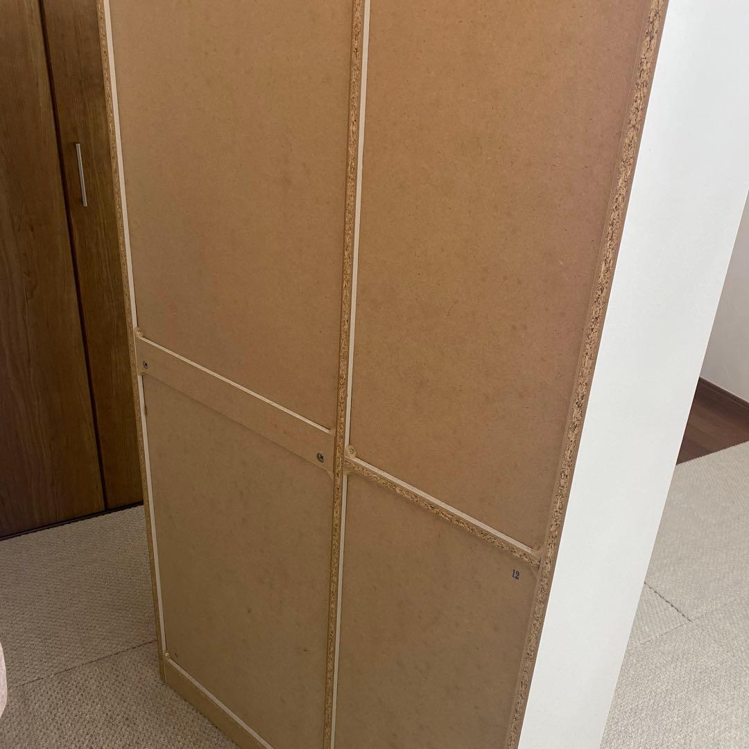 【専用】✨美品✨ホワイト 鏡付き衣類収納　引き出し付き