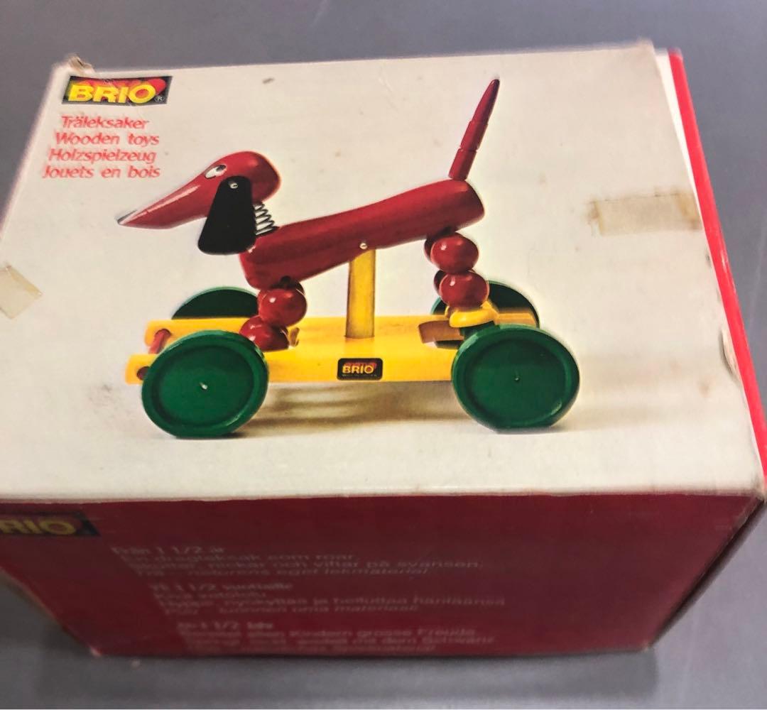 BRIOブリオ ダッチー プルトイ　ドッグ ヴィンテージ アンティーク