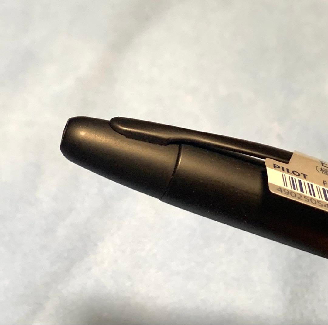 PILOT キャップレス万年筆 FC-18SR-BMEF EF マットブラック