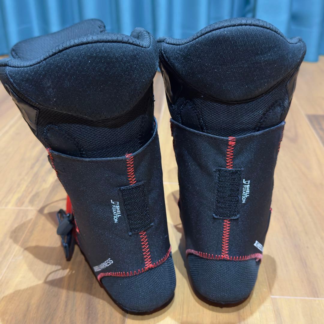 【美品】DEELUXE ID 6.3 スノーボードブーツ 24.5cm ブラック