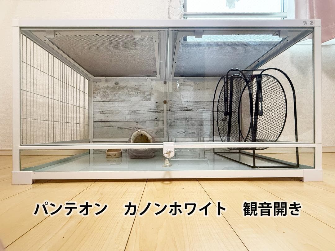 ハリネズミ ゲージ パンテオンカノンホワイトWH9045　飼育セット