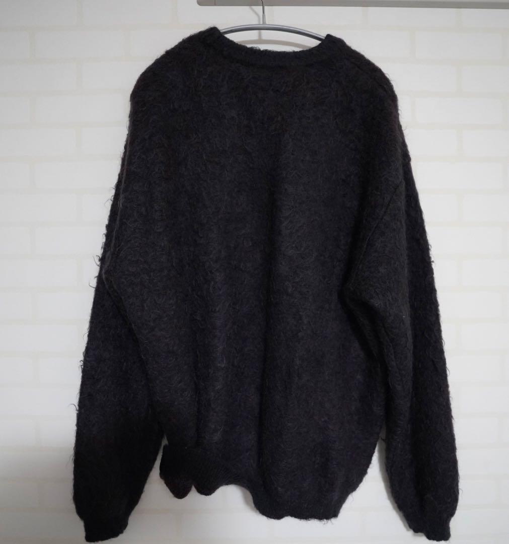 トップス YOKE 4COLOR MIX JACQUARD MOHIAR CREWNECK