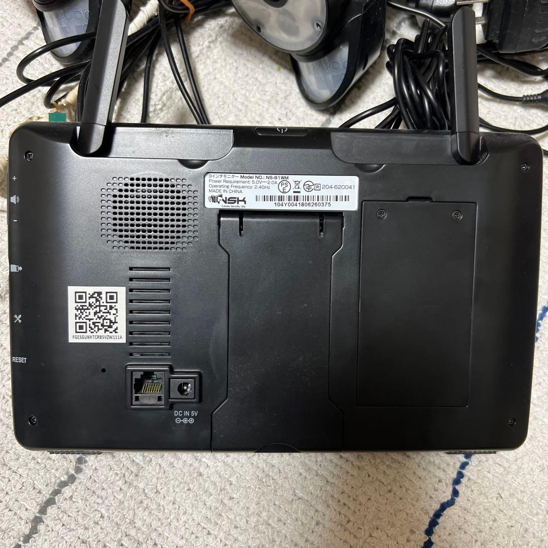 SSK防犯カメラ2台＆タブレットセット