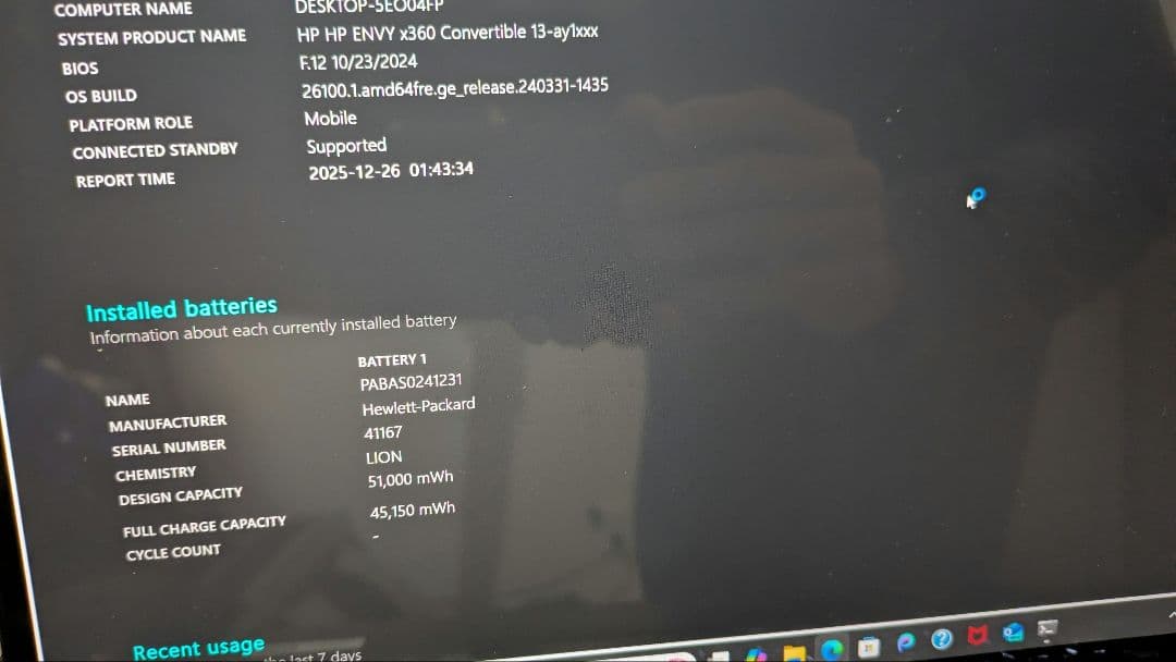 ペン付きENVY x360 13 Ryzen 5 メモリ8GB 256GBSSD
